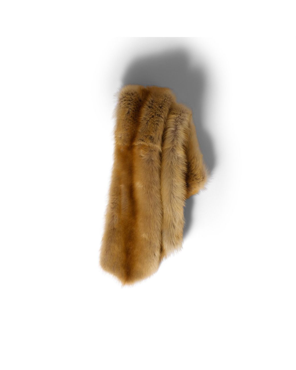 Miu Miu Natural Shearling Fur Stole
