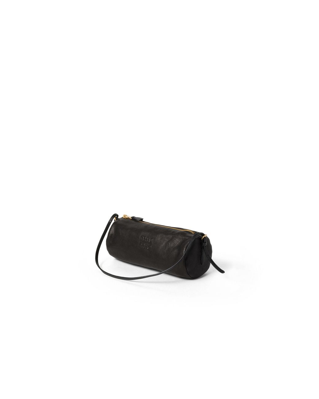 Miu Miu Black Nappa Leather Pouch