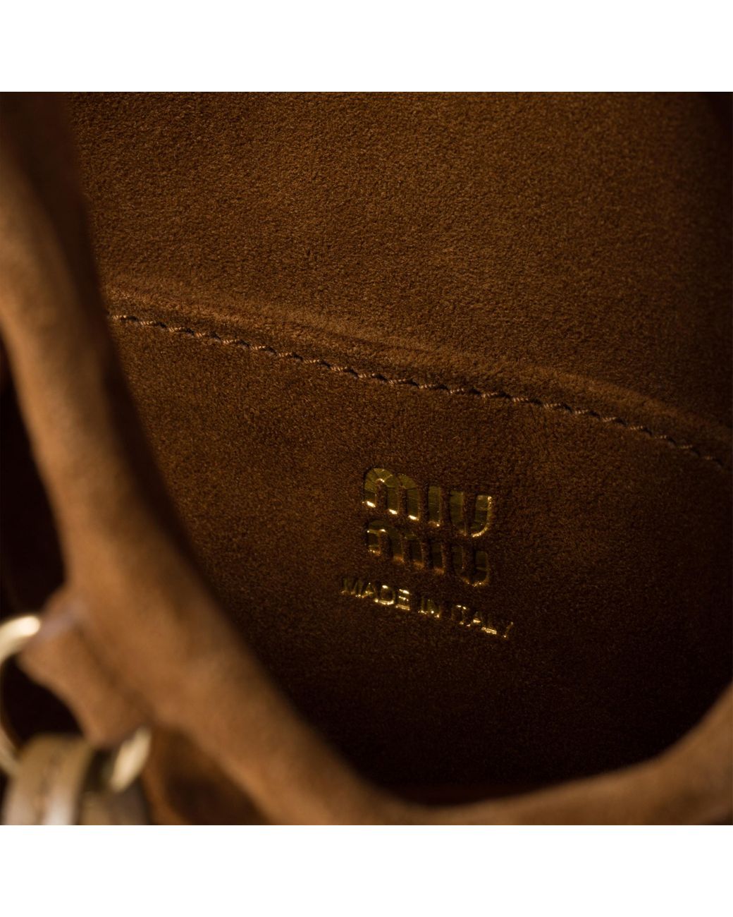 MIU MIU スエードトリック　　ブラウン Miu Miu Suede Bag With Trick in Brown | Lyst