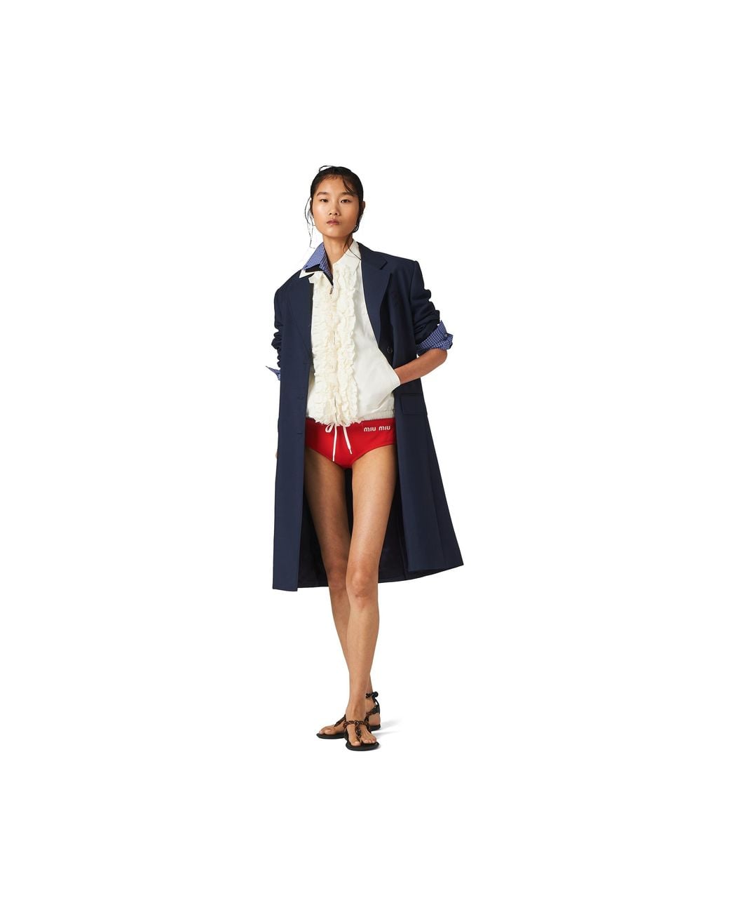 Miu Miu Red Swimsuit