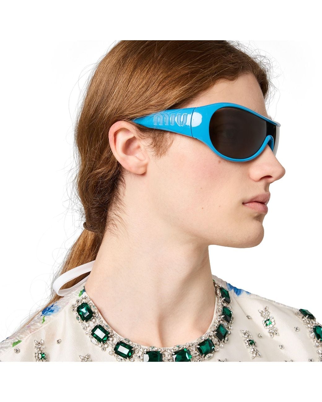 Miu Miu Blue Ivresse Sunglasses