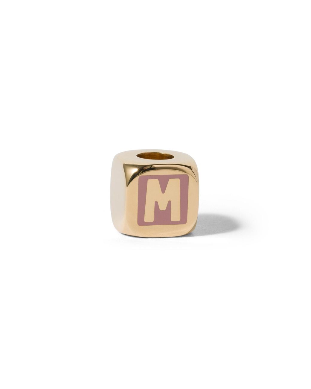Miu Miu Natural Enameled Metal Dice Charm