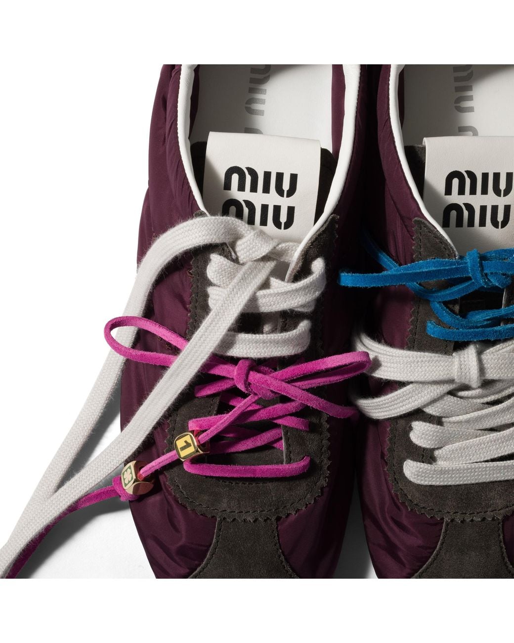 Miu Miu Metallic Enameled Metal Dice Charm