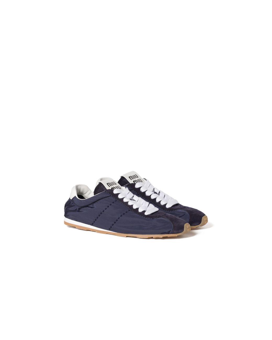 Miu Miu Blue Plume Sneakers