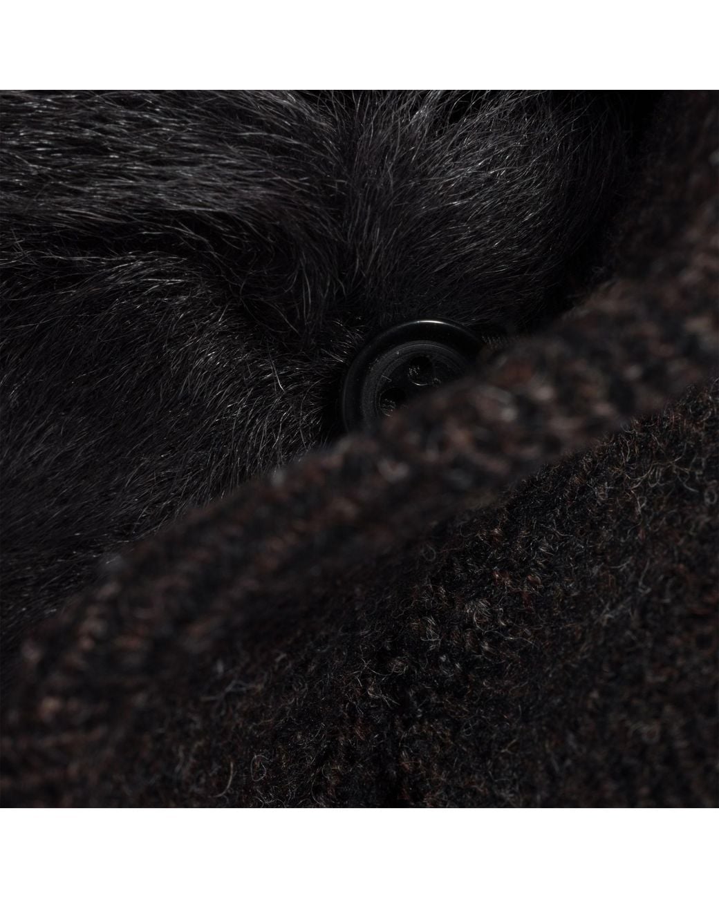 Miu Miu Black Wool And Chekiang Hat
