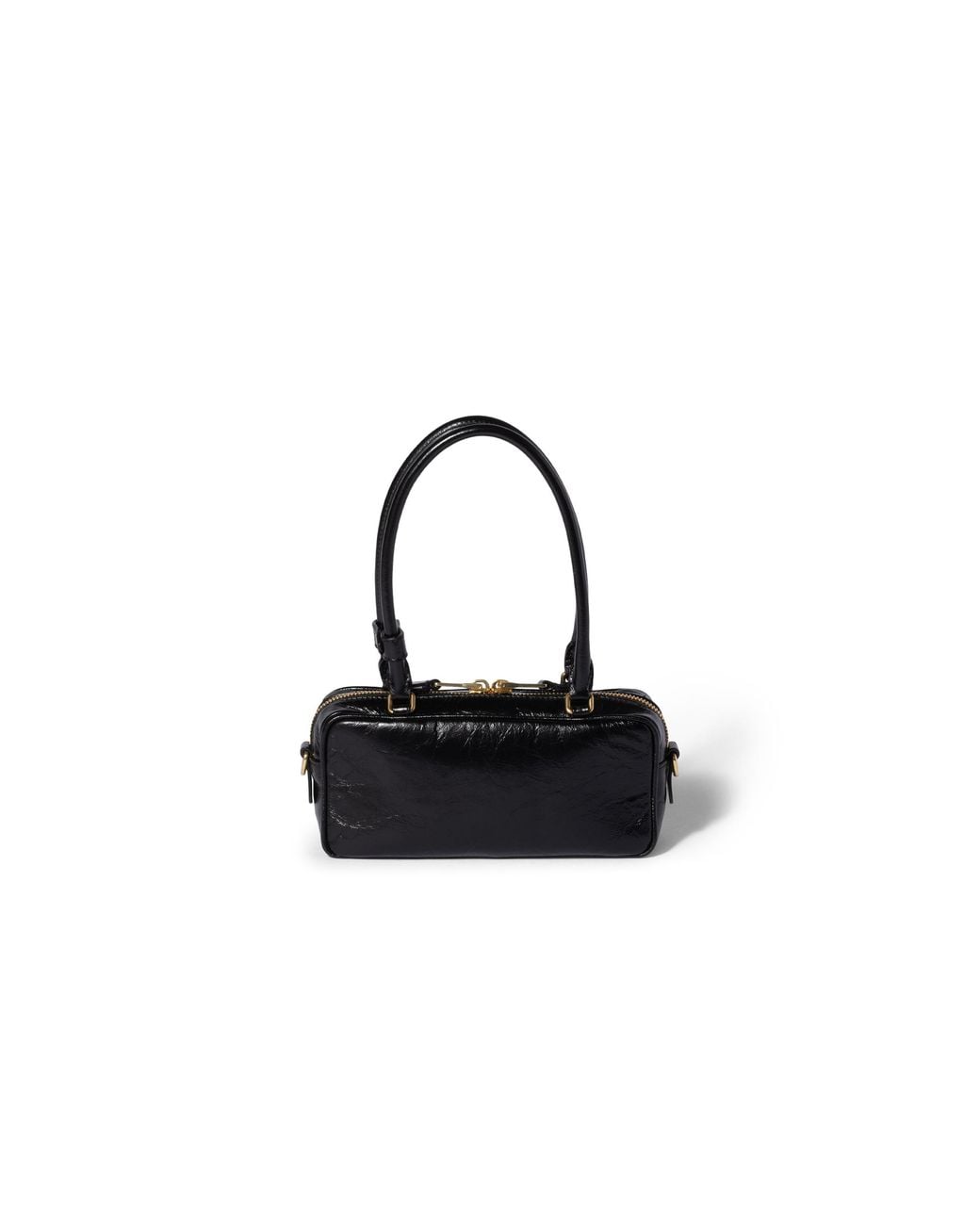 Miu Miu Black Beau Shiny Leather Mini-Bag