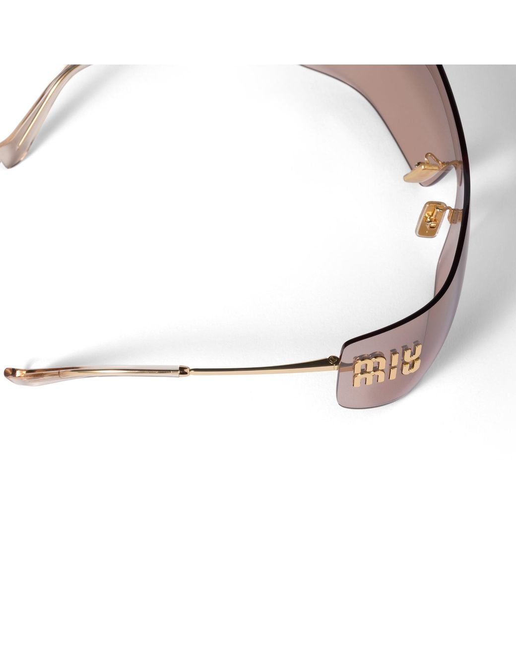 Miu Miu Pink Aube Sunglasses