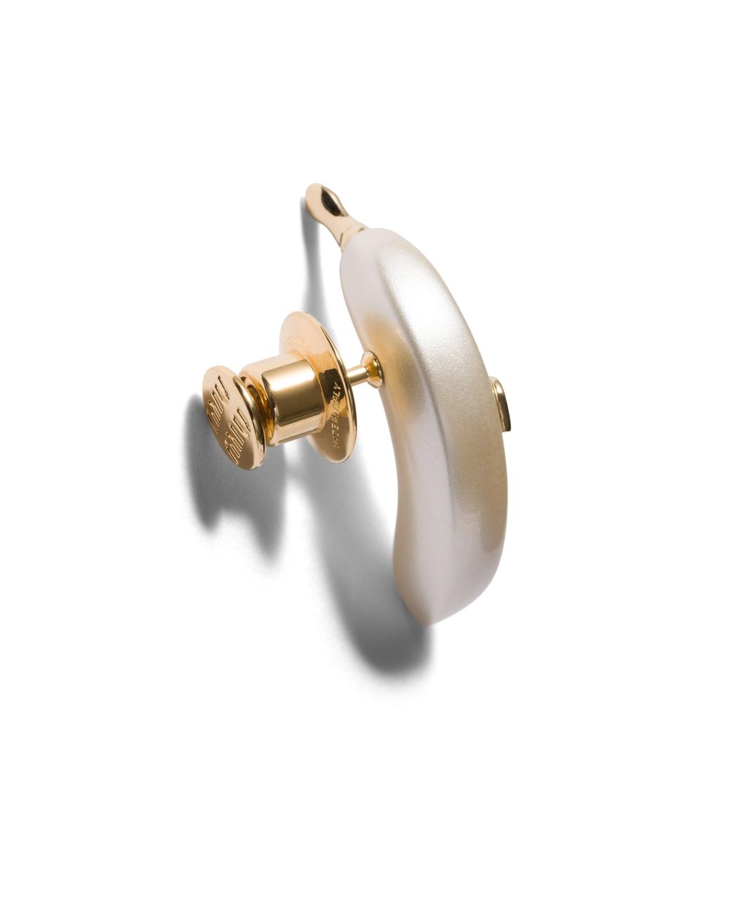 Miu Miu Metallic Metal Brooch