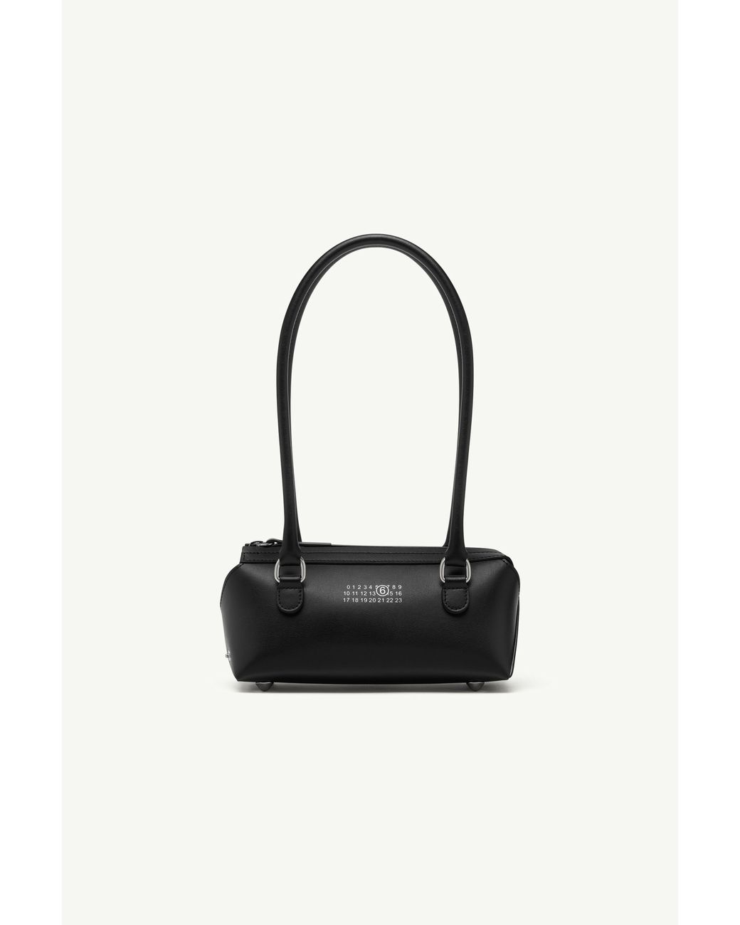 MM6 by Maison Margiela Black Bauletto Shoulder Bag Mini