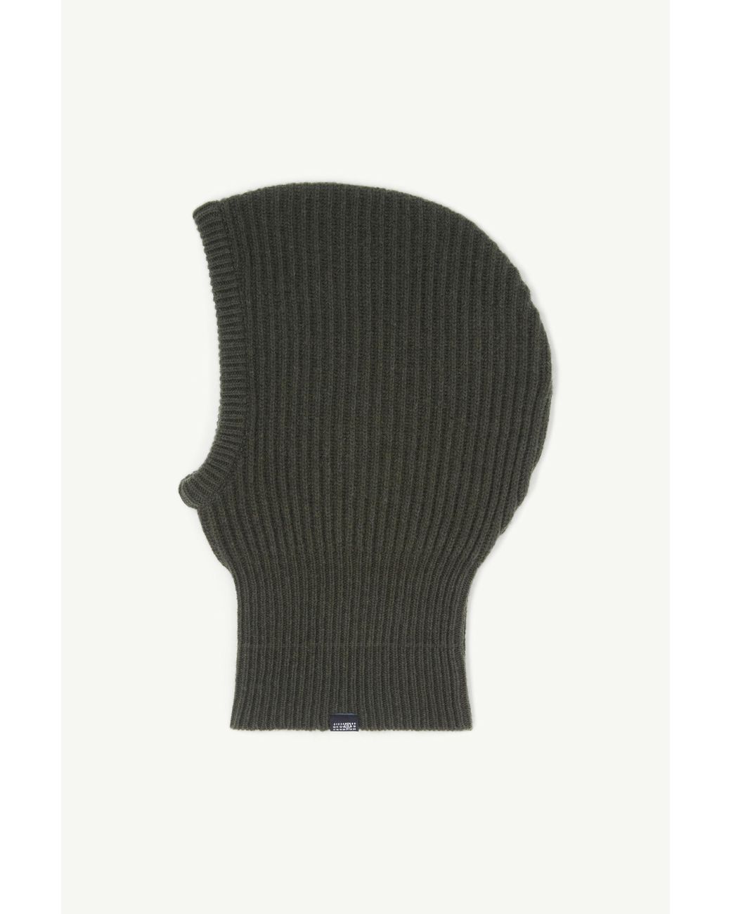 MM6 by Maison Margiela Green Knit Balaclava