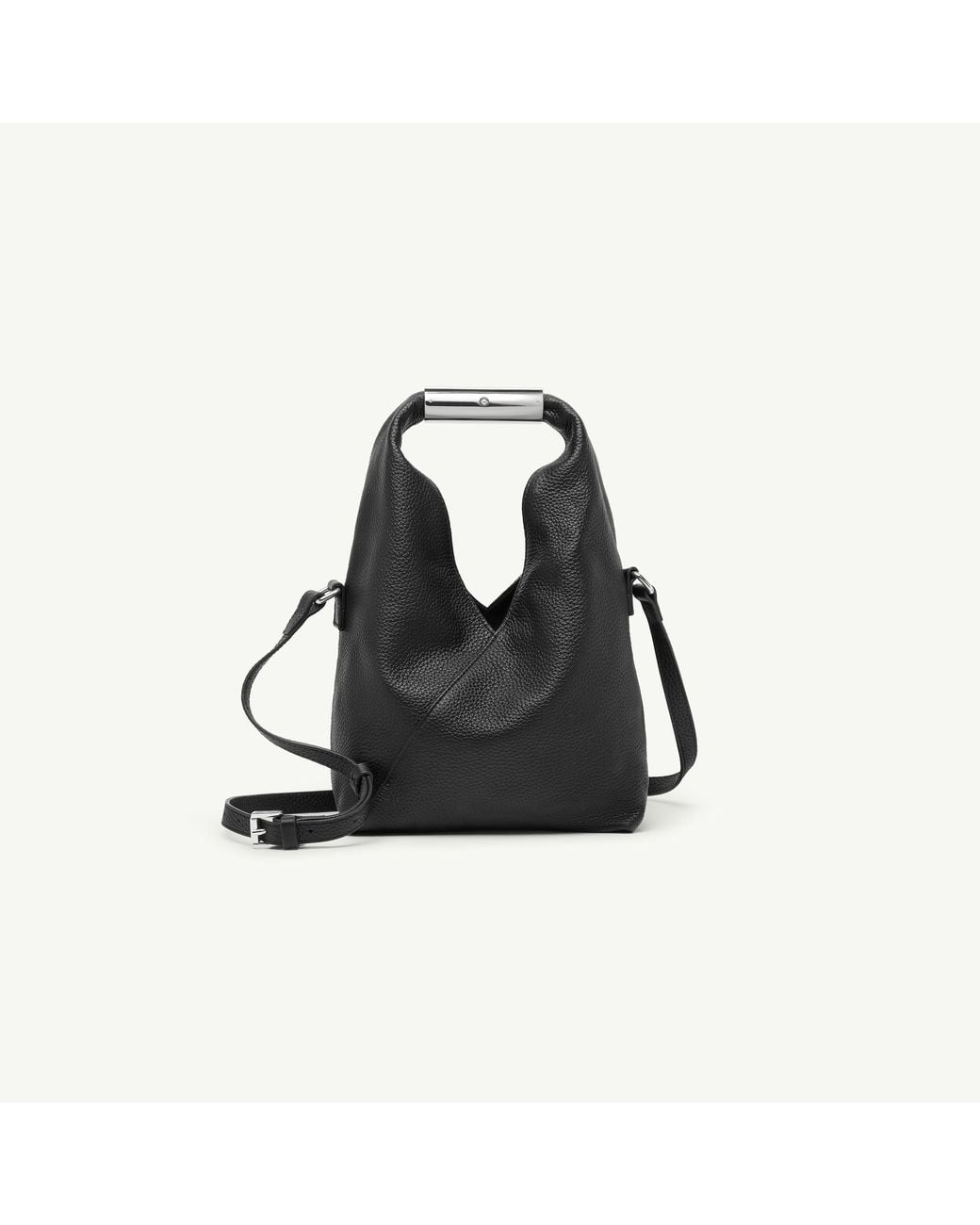 MM6 by Maison Margiela Black Japanese Bag Jewel Handle Classic
