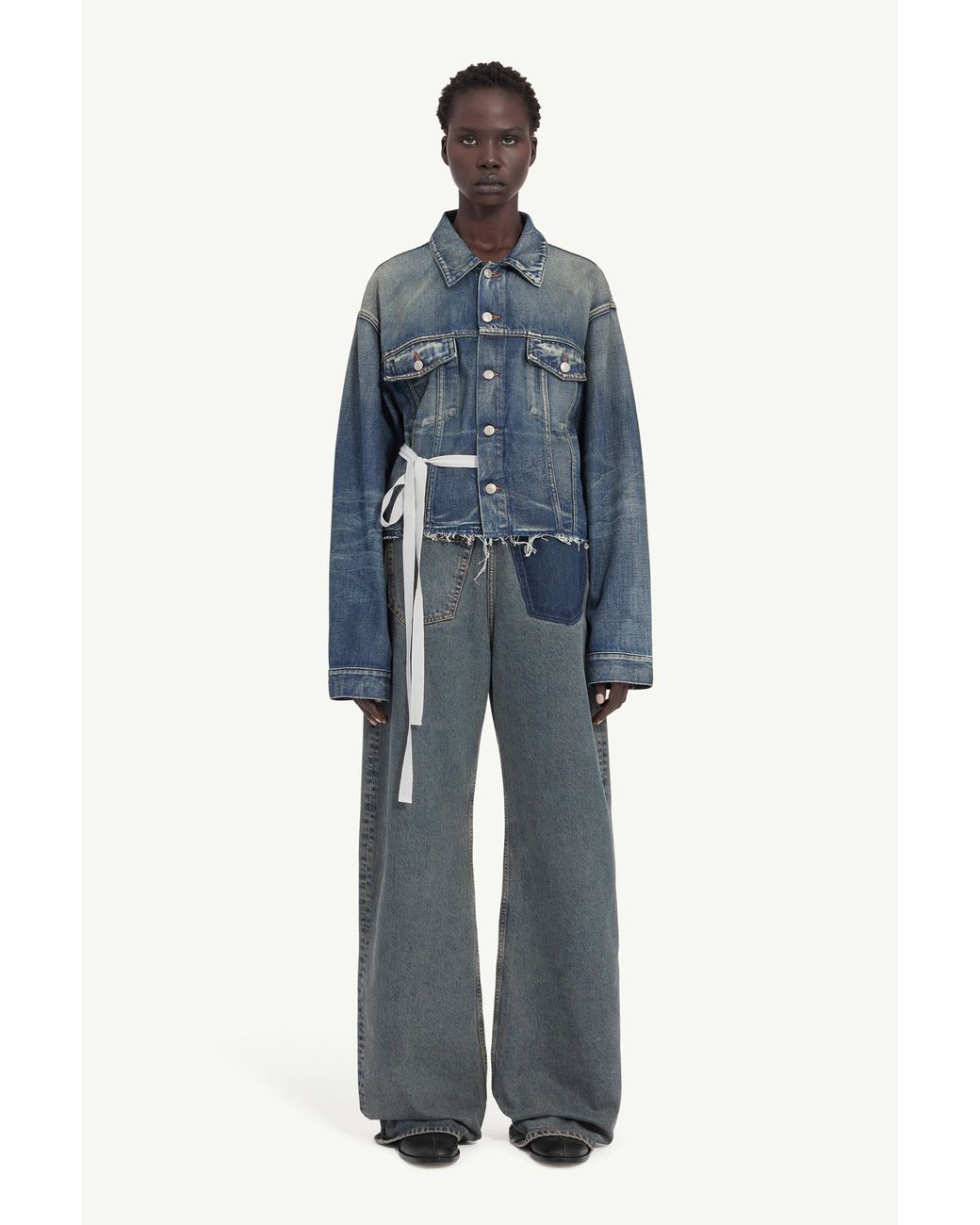 MM6 by Maison Margiela Blue Denim Jacket