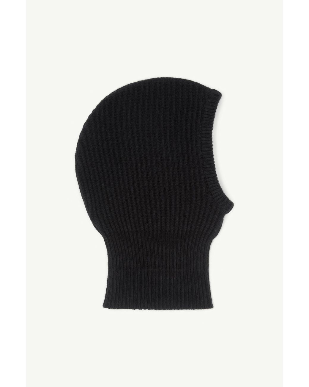 MM6 by Maison Margiela Black Knit Balaclava