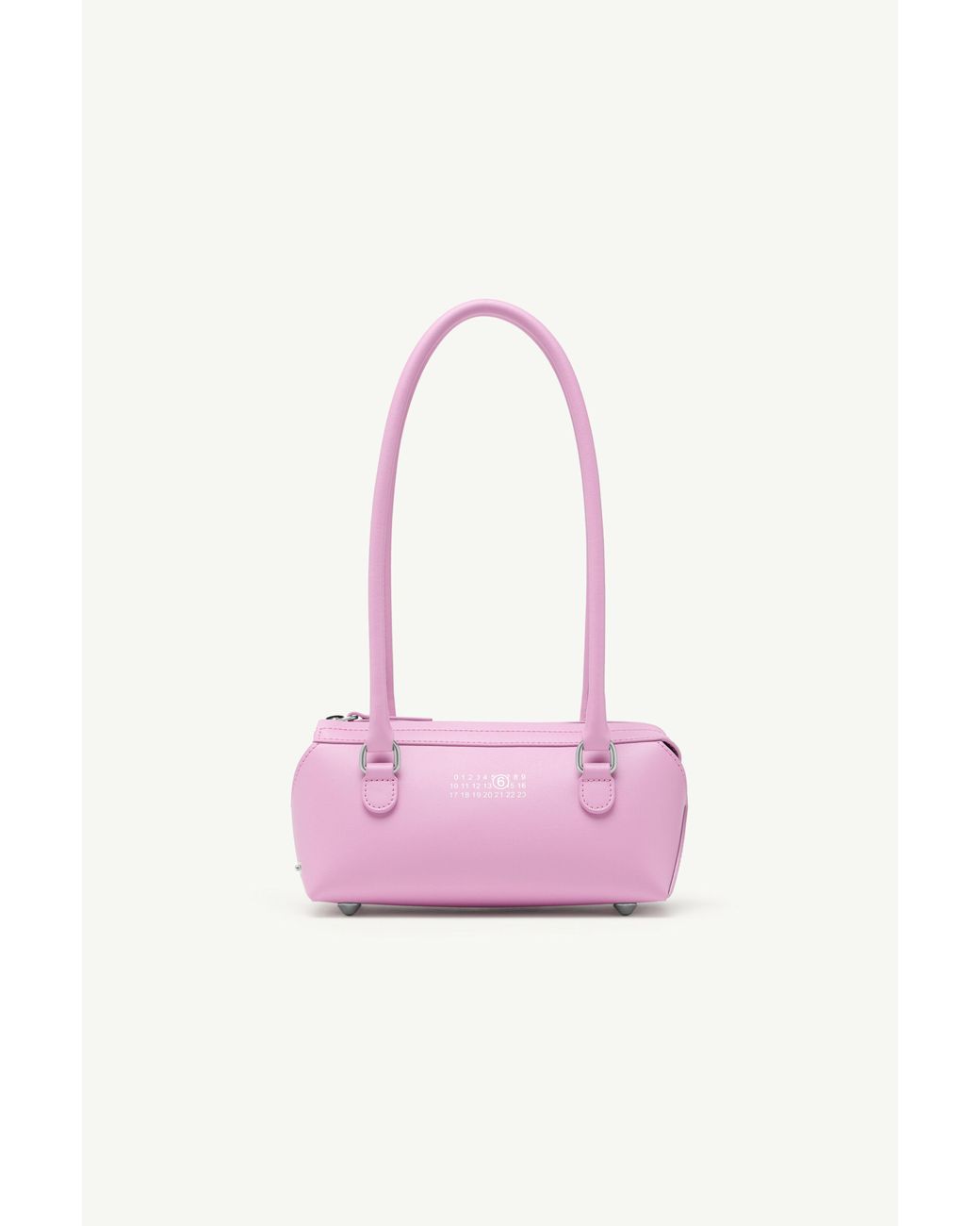 MM6 by Maison Margiela Pink Bauletto Shoulder Bag Mini
