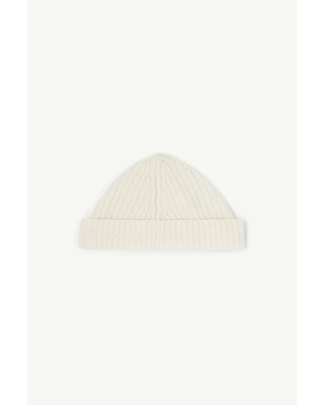 MM6 by Maison Margiela White Numeric Knit Beanie