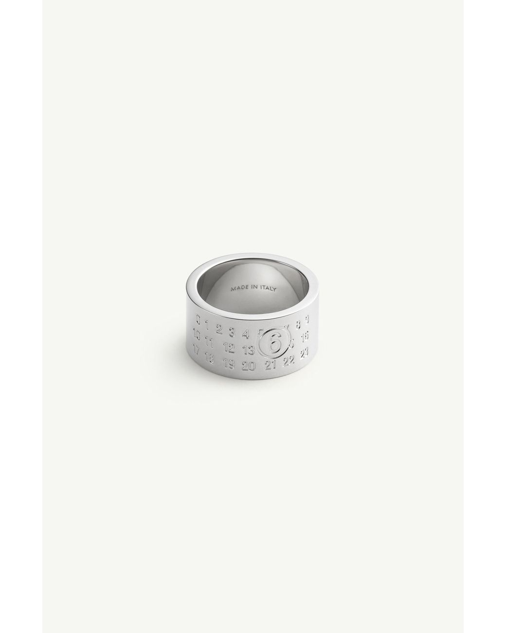 MM6 by Maison Margiela Multicolor Numeric Ring for men