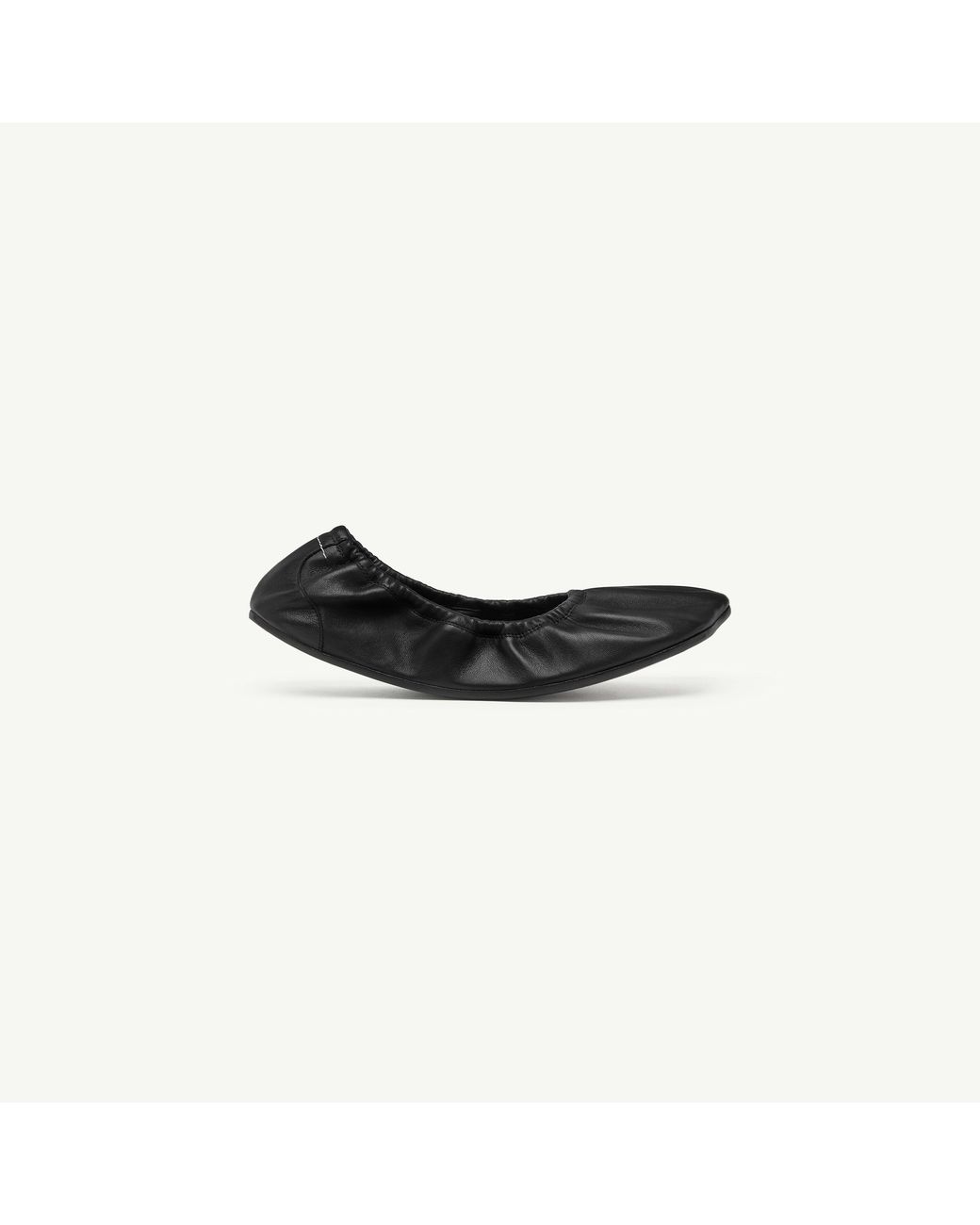 MM6 by Maison Margiela Black Anatomic Travel Ballerina