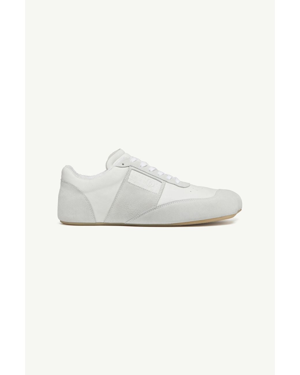 MM6 by Maison Margiela White Anatomic Sneakers for men
