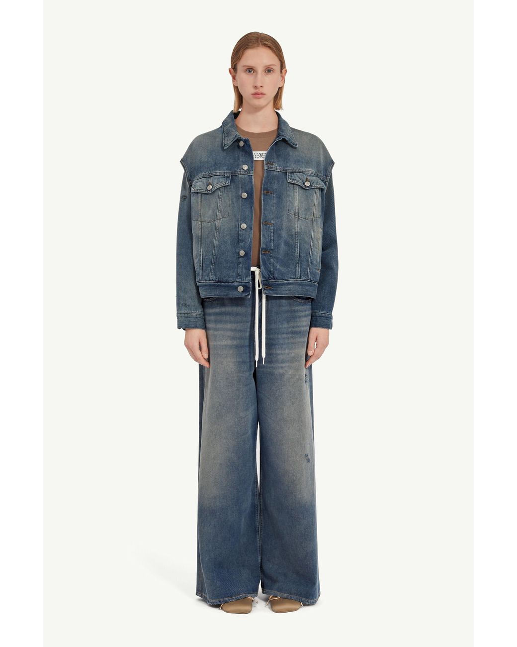 MM6 by Maison Margiela Blue Denim Jacket