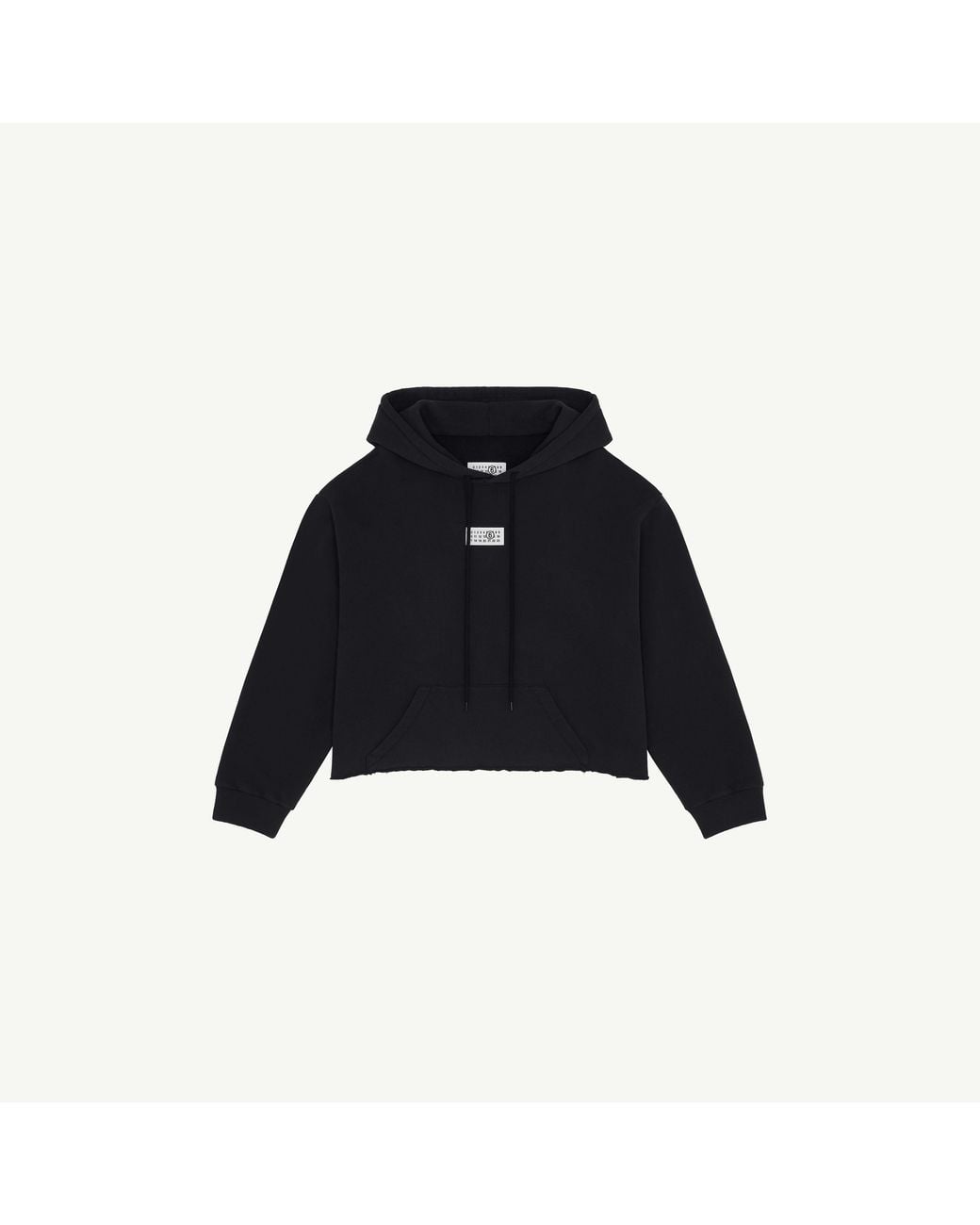 MM6 by Maison Margiela Blue Cotton Hooded Sweatshirt