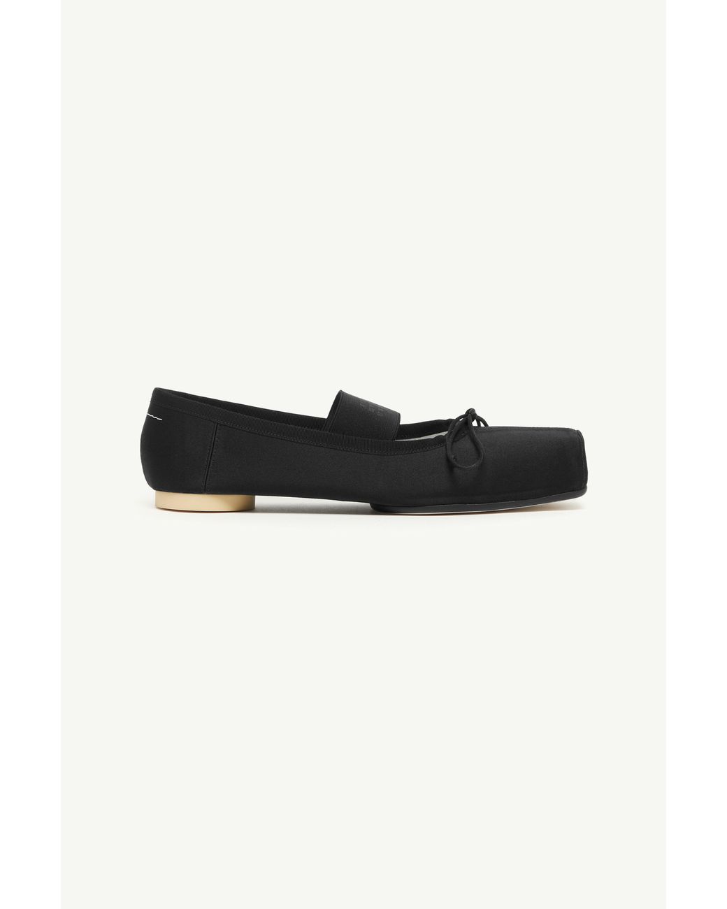 MM6 by Maison Margiela Black Ballet Flats