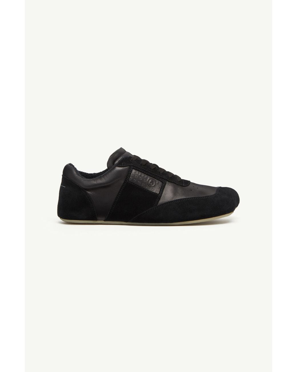 MM6 by Maison Margiela Black Anatomic Sneakers