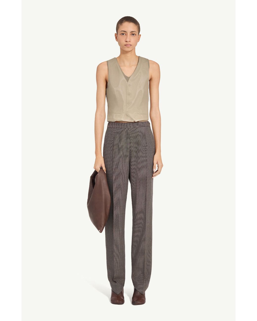 MM6 by Maison Margiela Natural Waistcoat