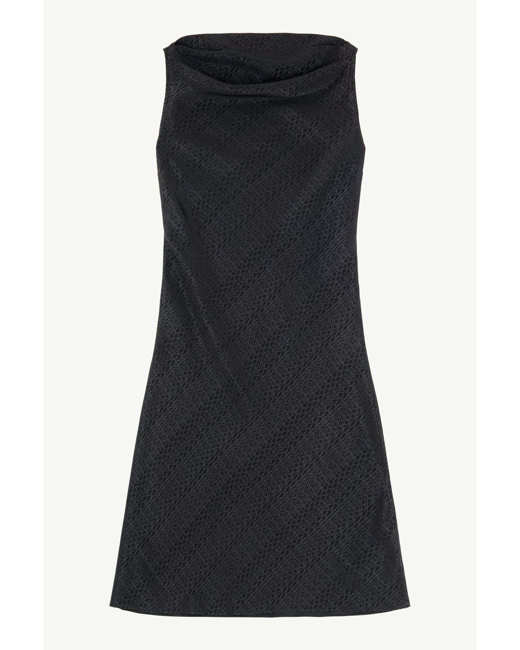 MM6 by Maison Margiela Black Jacquard Dress