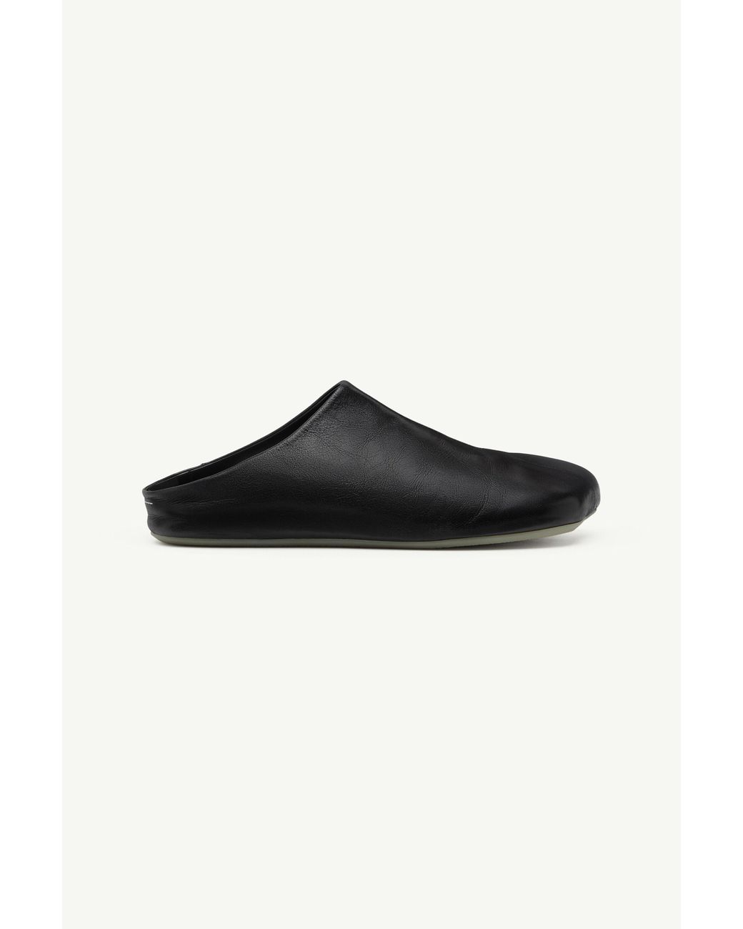 MM6 by Maison Margiela Black Factory Sabots for men