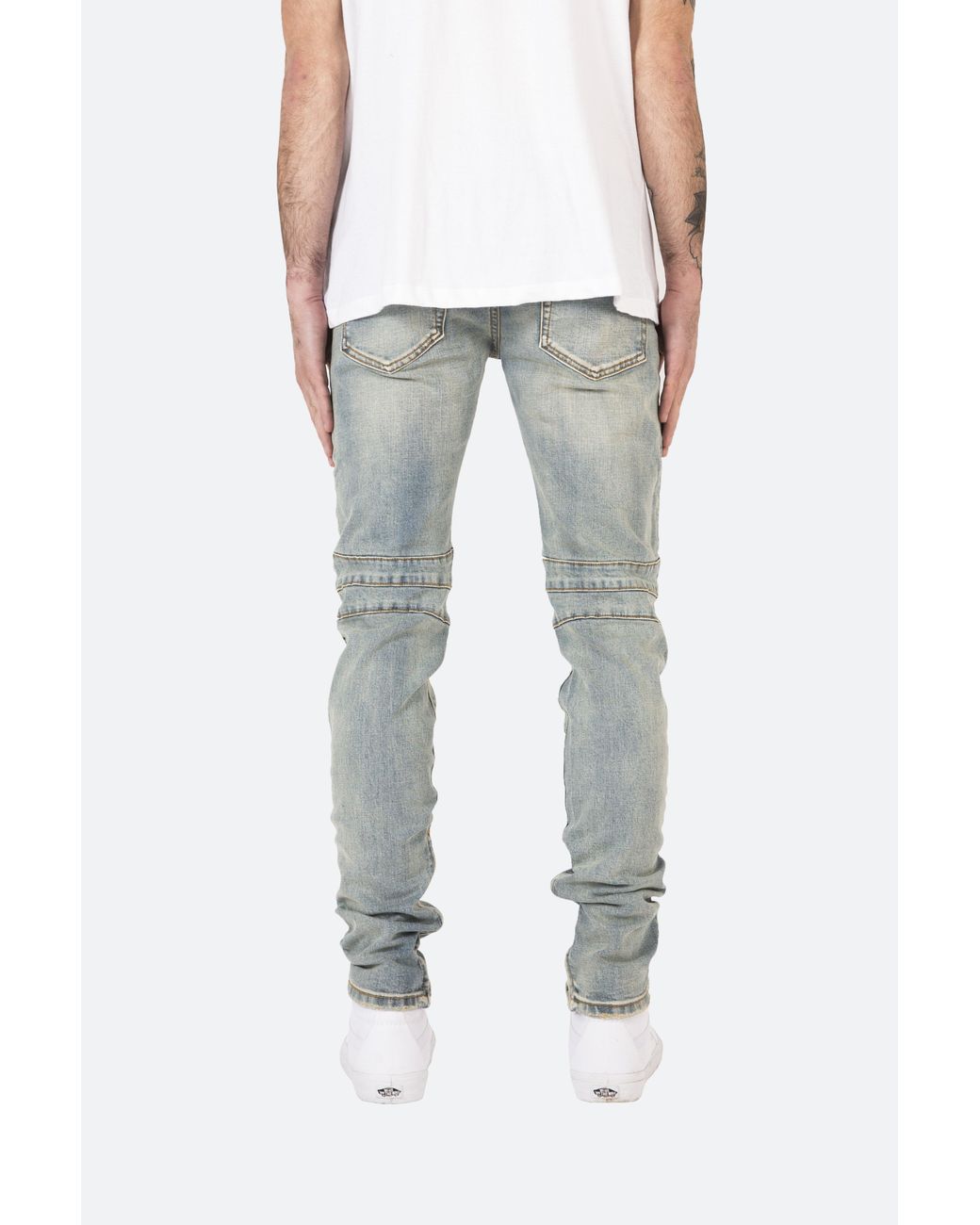 MNML M14 Stretch Denim in Light Blue 