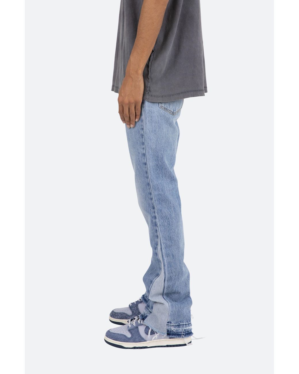 Mens Clothing Jeans Straight-leg jeans MNML B221 Flare Denim in Blue for Men 