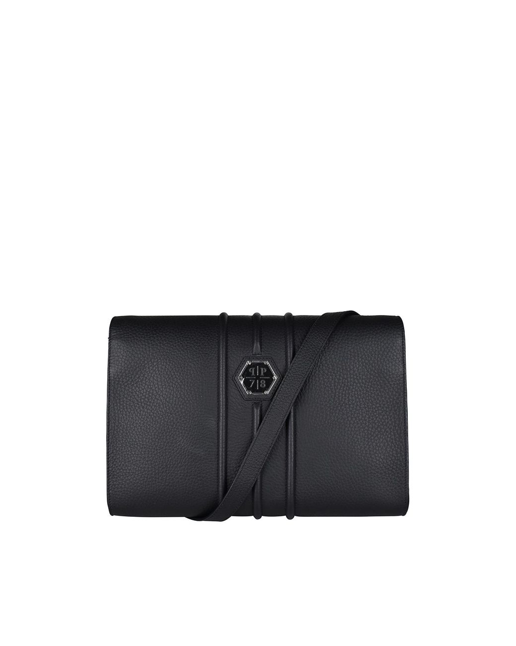 Borsa a tracolla di Philipp Plein in Black da Uomo