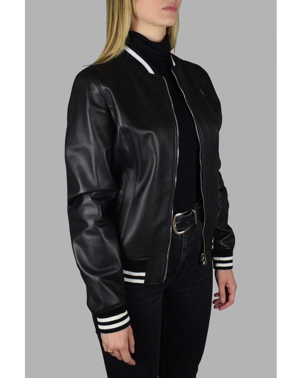 Chaqueta Bomber Philipp Plein de color Black