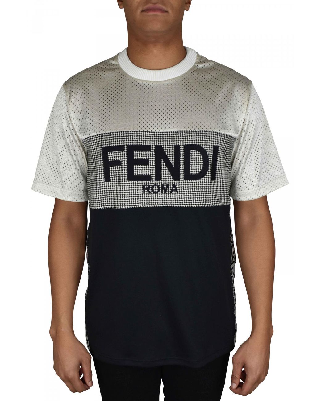 Fendi T-shirt in Gray for Men | Lyst