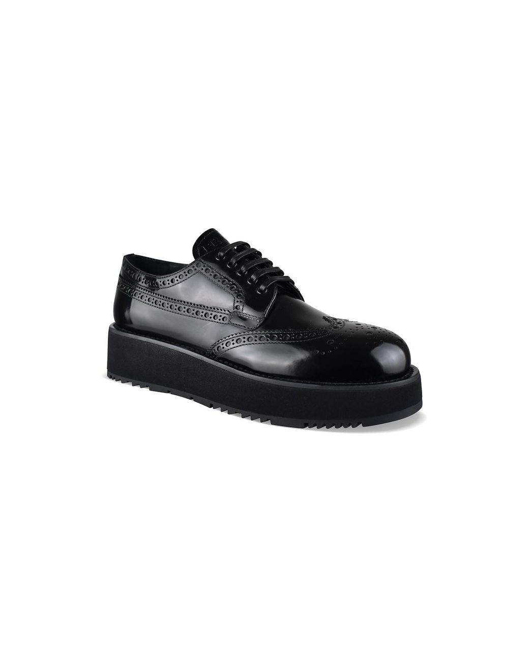 Prada Black Derbies