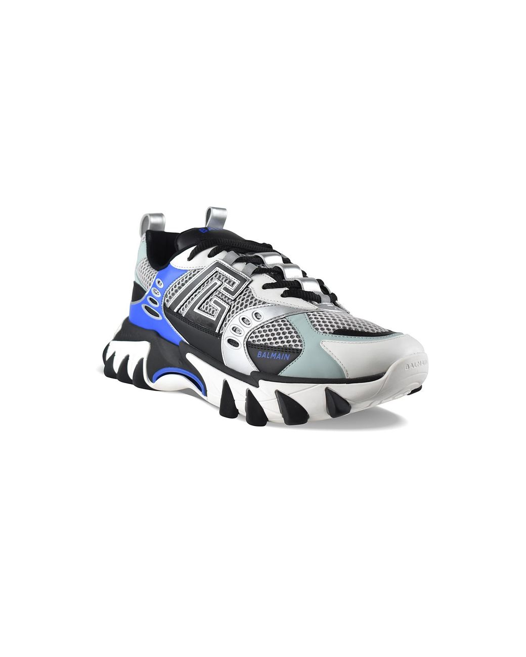 Sneakers Balmain B-East PB - Gris - Homme - Neuf Avec Boîte D'origine