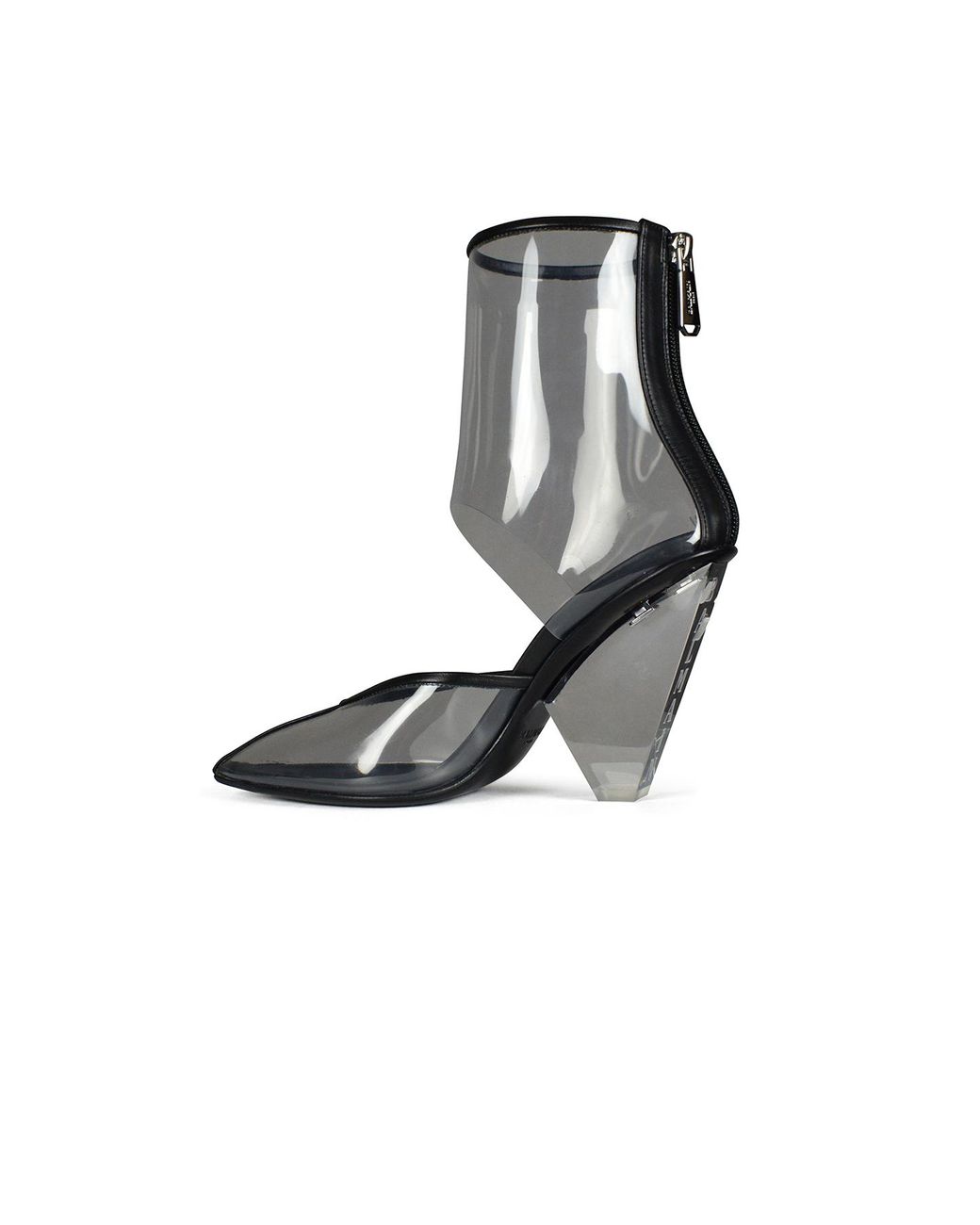 Botín transparente 95 Balmain de color Black