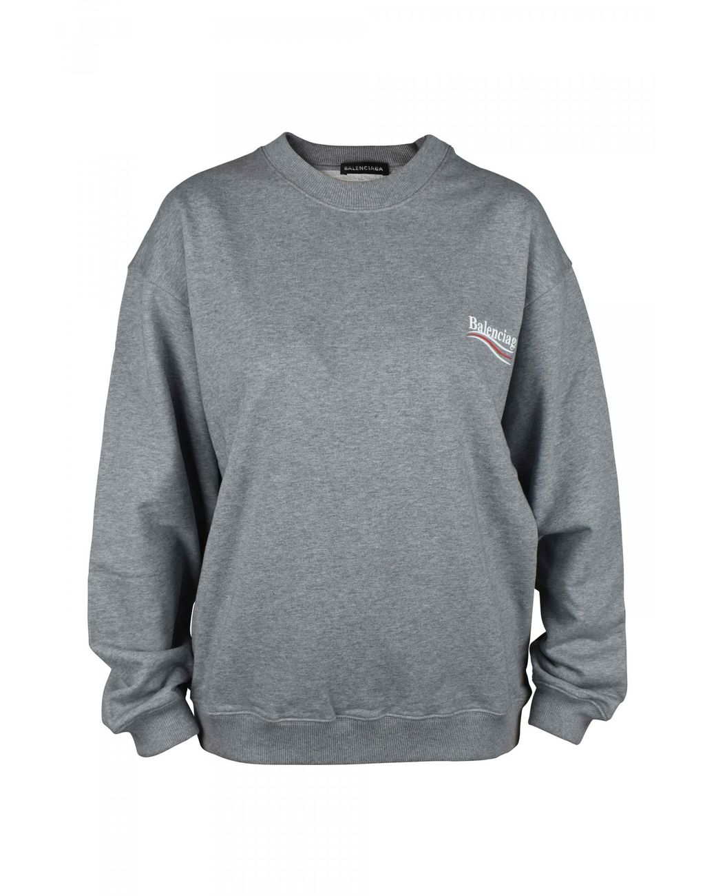Balenciaga sweatshirt grey hotsell