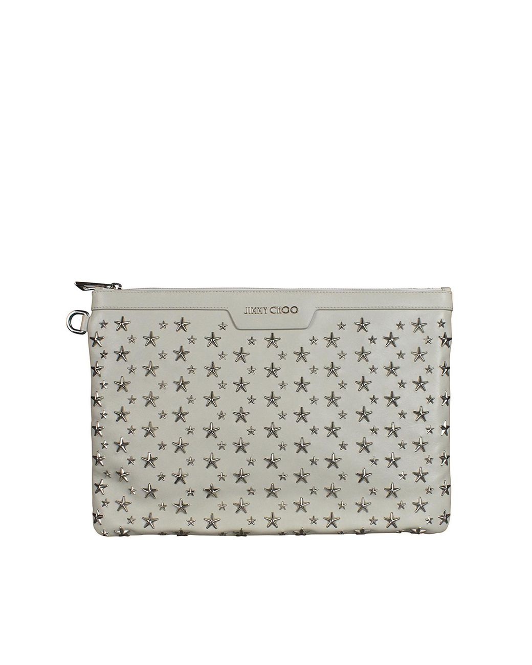 Jimmy Choo Gray Derek Clutch Bag for men