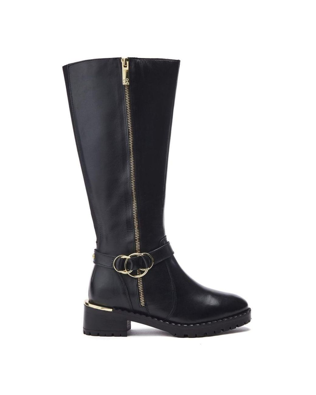 Moda In Pelle Black Sherie Leather