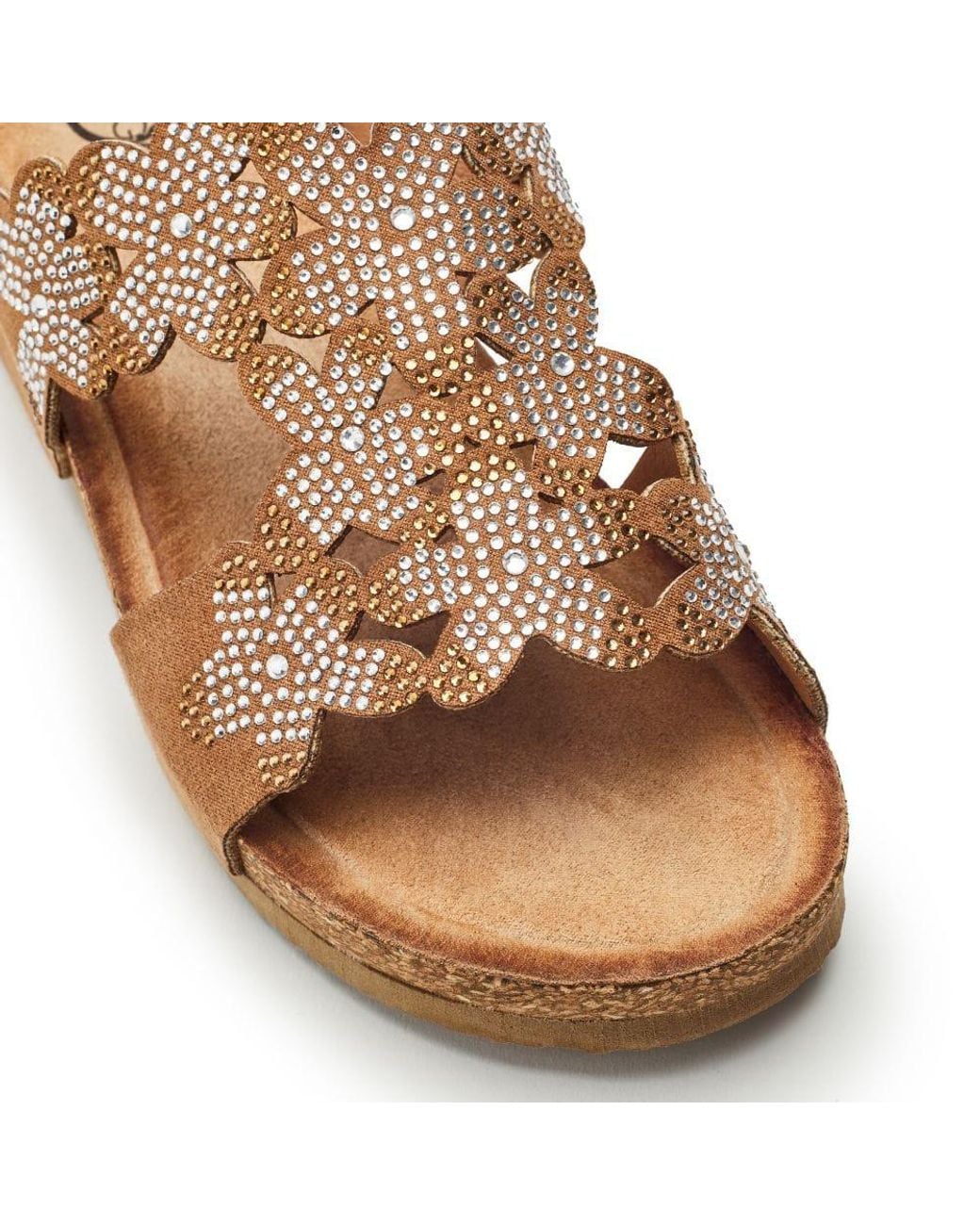 b.soleful Natural Skyie Camel Alcantara