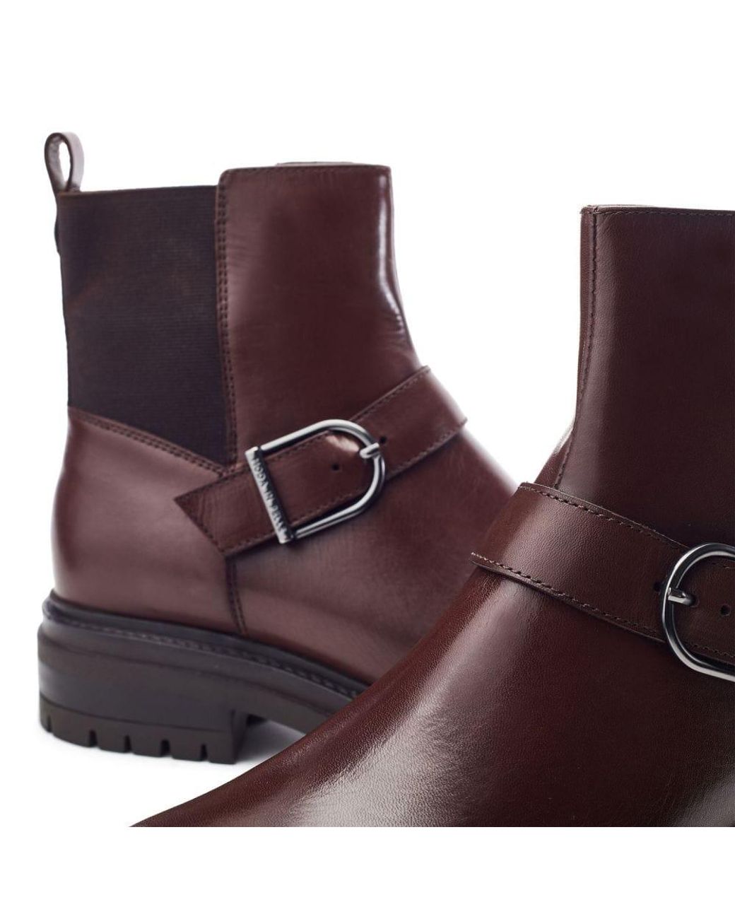 Moda In Pelle Purple Othelia Dark Leather