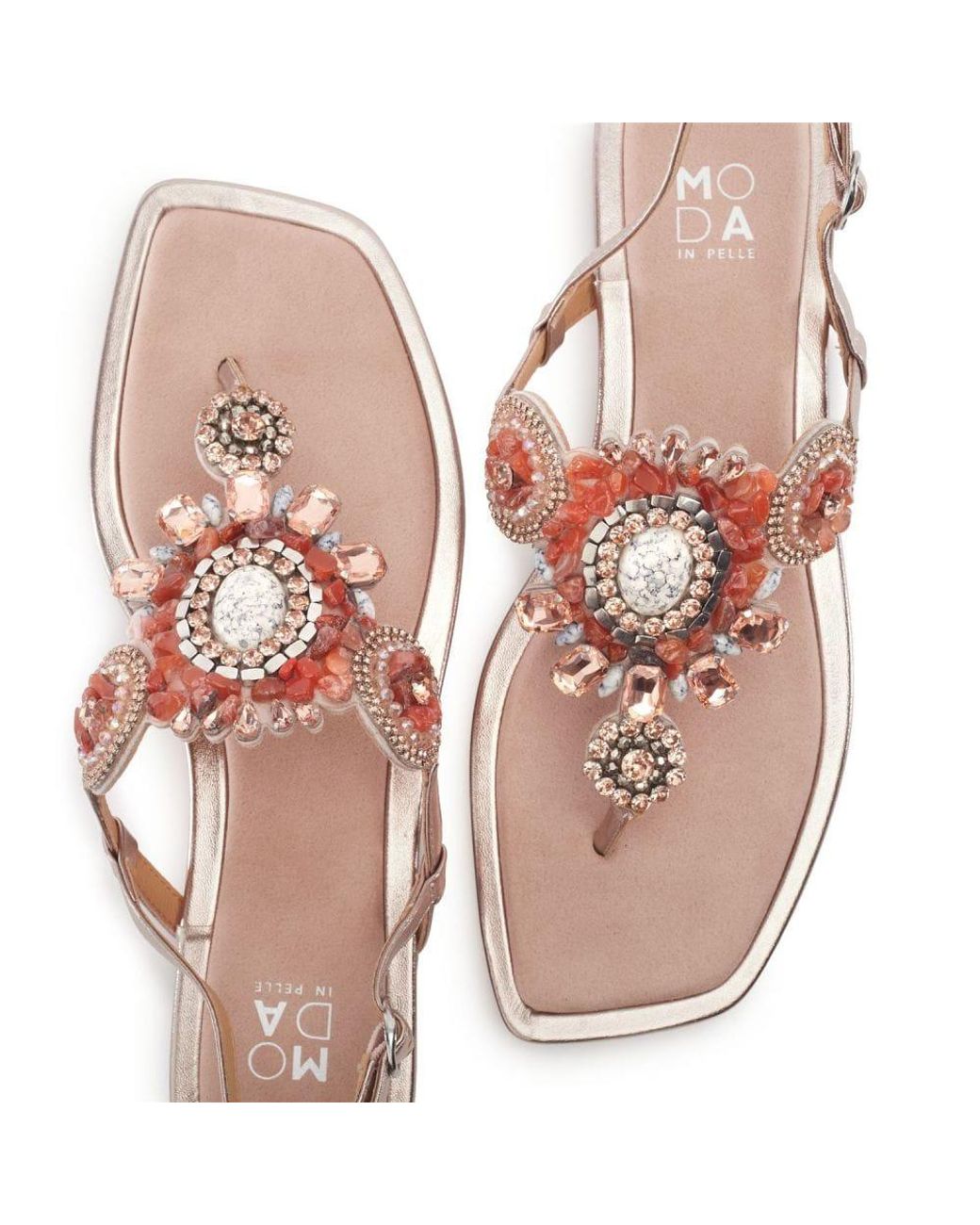Moda In Pelle Brown Lavana Rose Alcantara