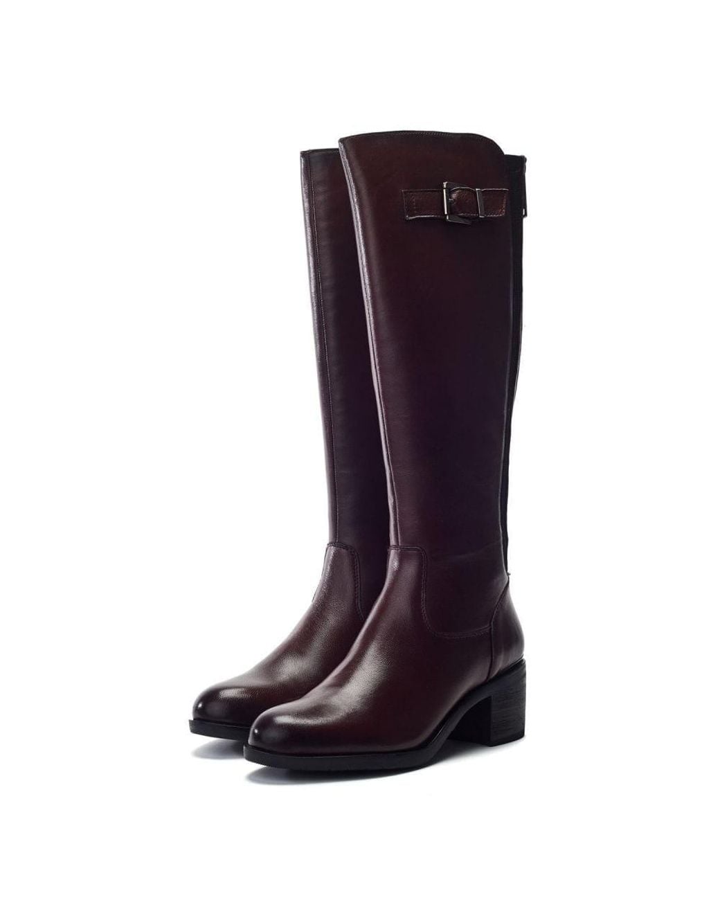 Moda In Pelle Purple Sansho Burgundy Leather