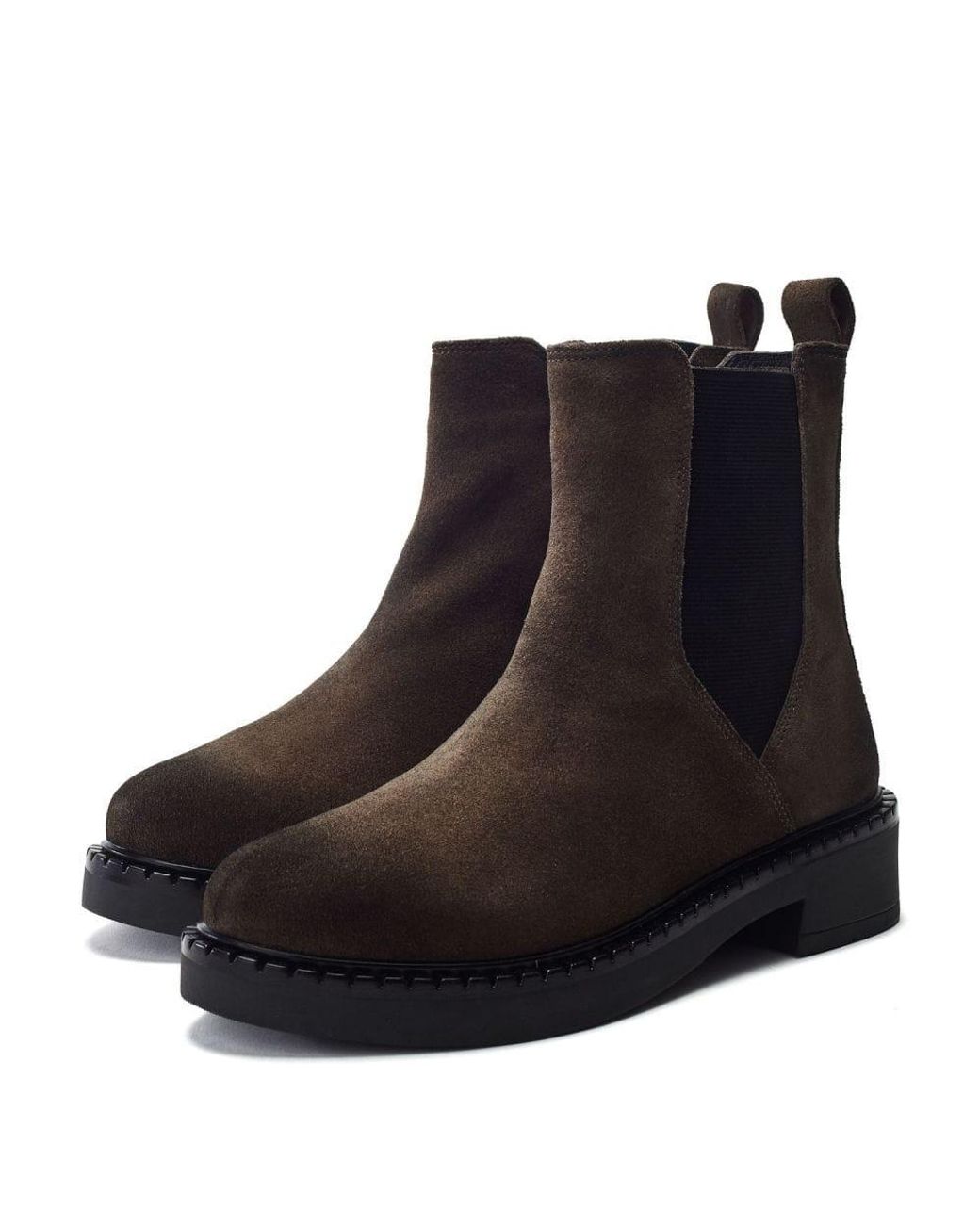 Moda In Pelle Blue Opala Taupe Suede