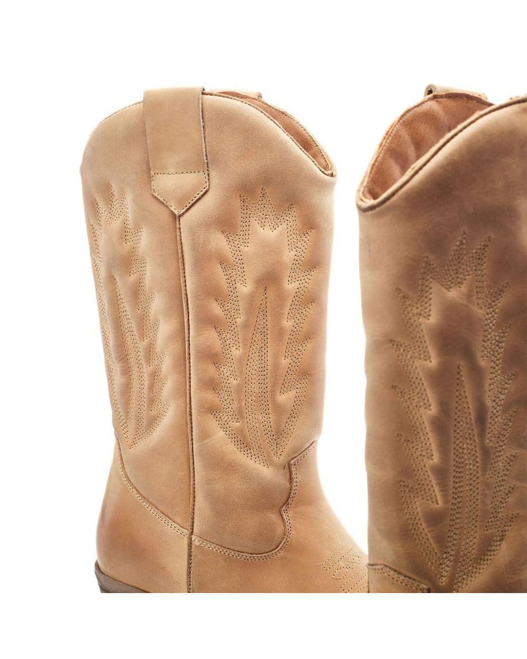 Moda In Pelle Brown Oka Stone Leather
