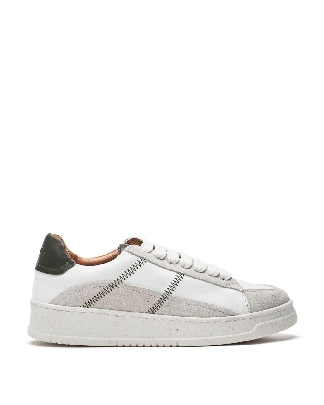 Shoon White Sh Emery Leather