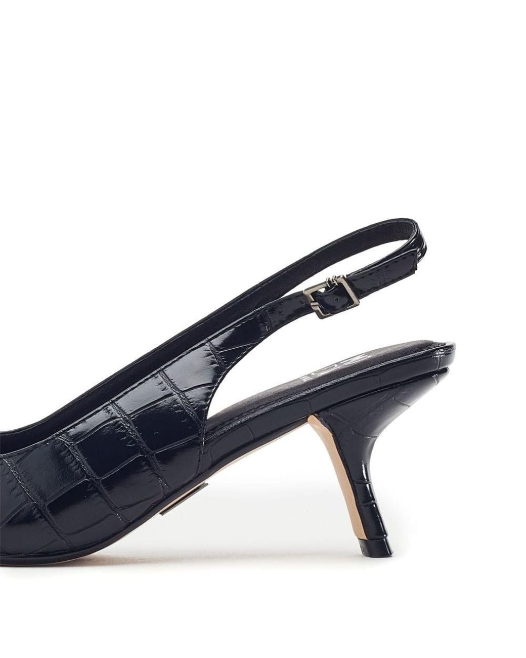 Moda In Pelle Blue Gasella Patent Mocc Croc