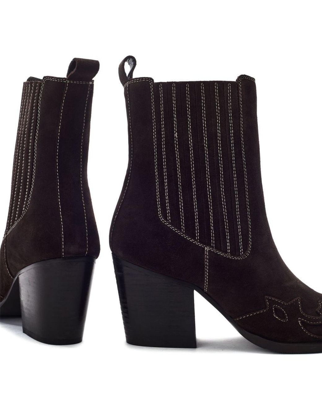 Moda In Pelle Blue Pavia Dark Suede
