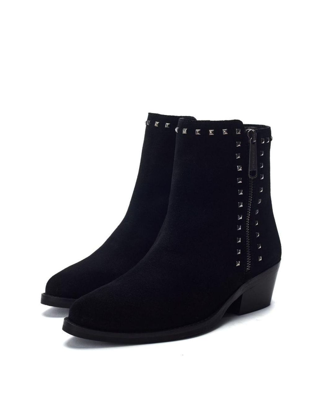 Moda In Pelle Blue Ossio Suede